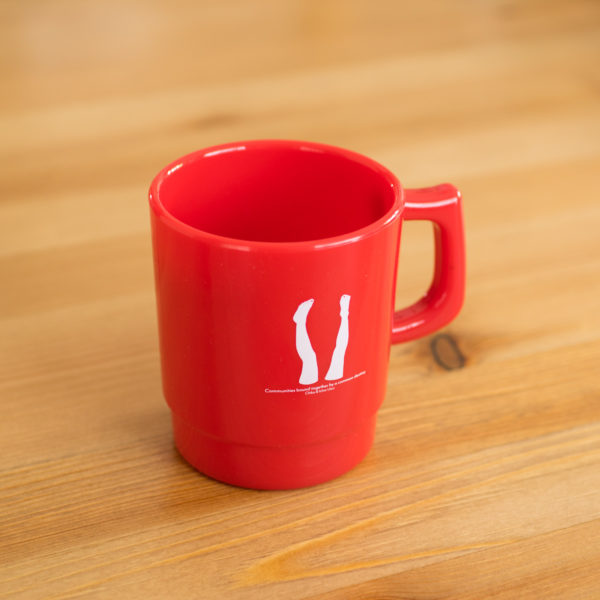 Plastic mug - Red - - Image 2