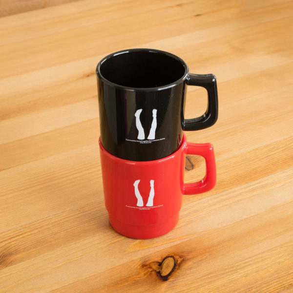 Plastic mug - Red - - Image 3